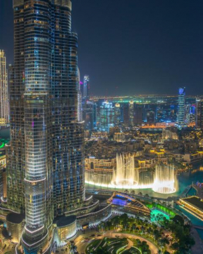 FIRST CLASS 3BR with full BURJ KHALIFA and FOUNTAIN VIEW